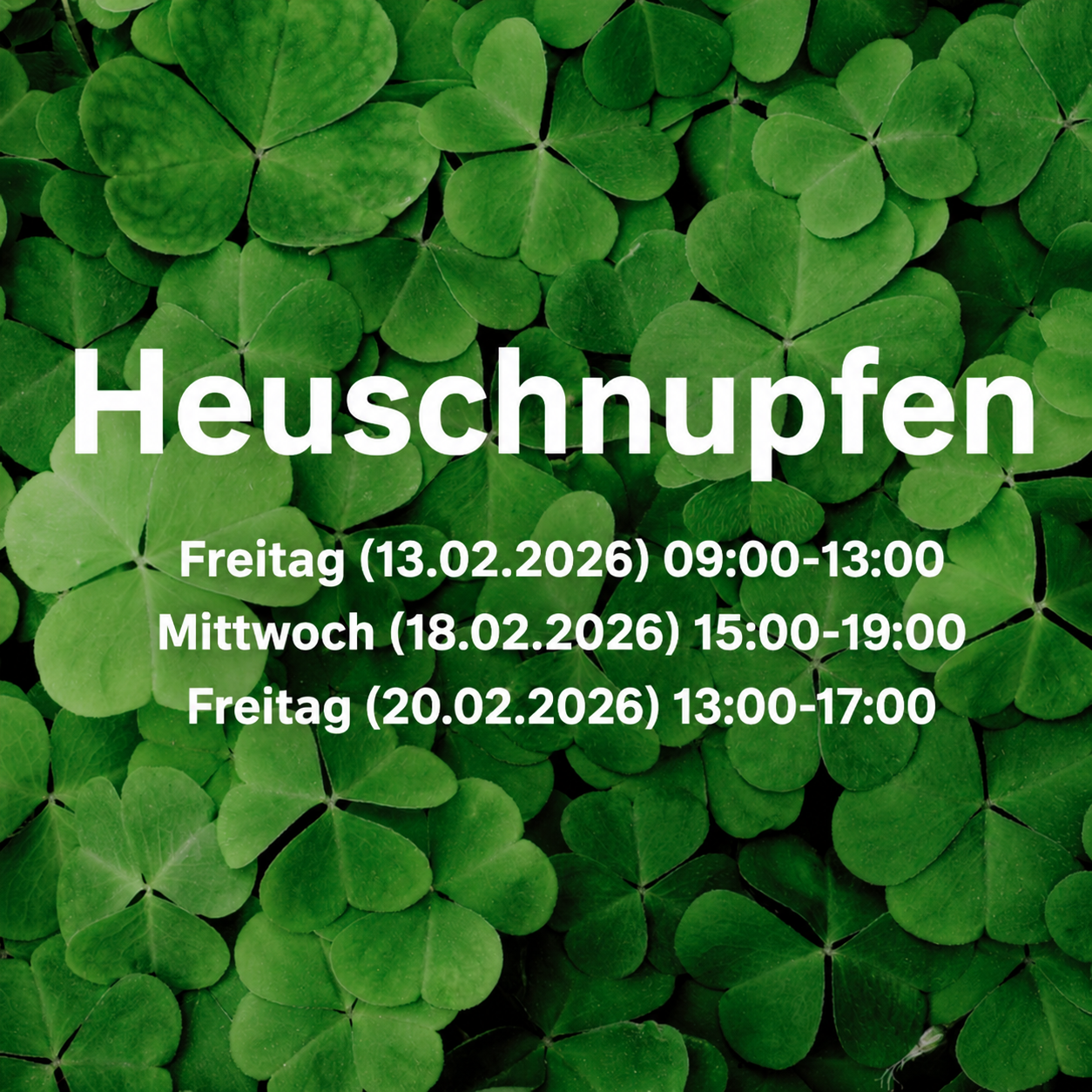 Heuschnupfen