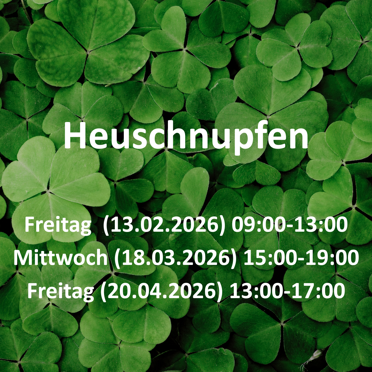 Heuschnupfen
